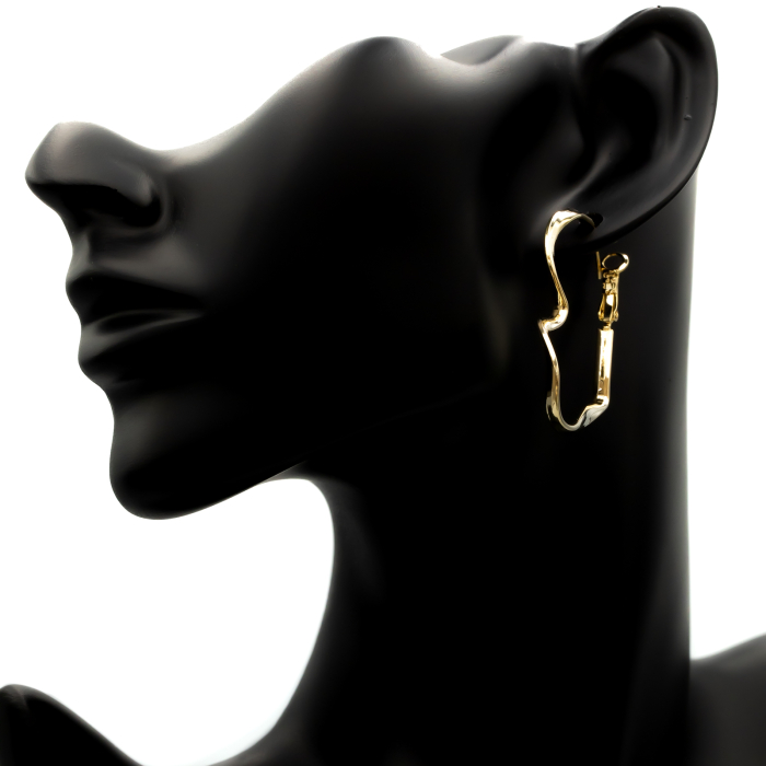 Cercei Aurii Stilizați Edith [2]