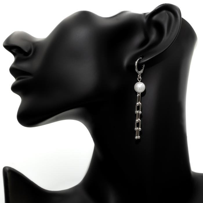 Cercei Tifany Cu Perlă [2]