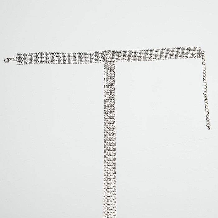 Chocker Argintiu Luxury [5]