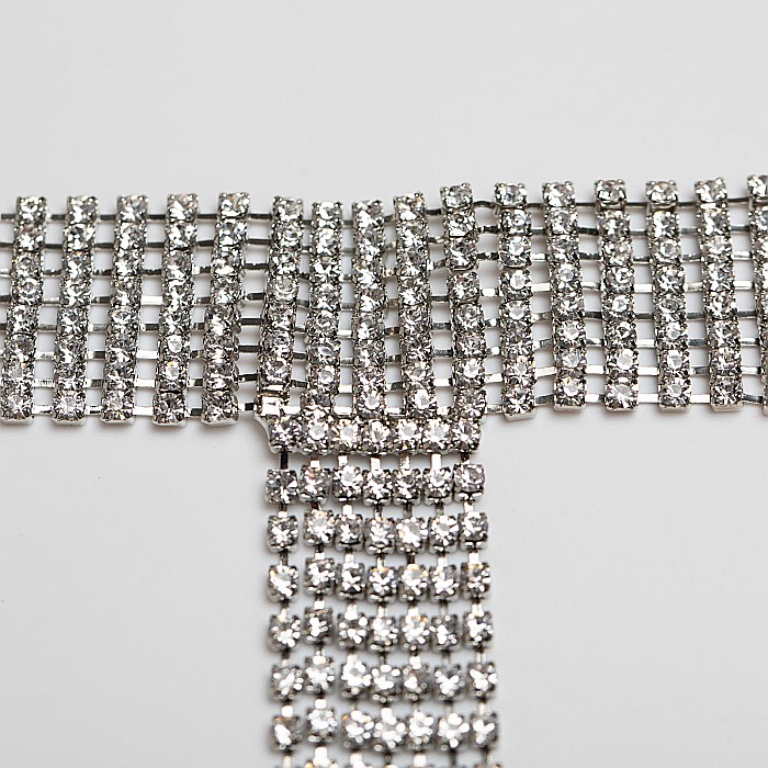 Chocker Argintiu Luxury [6]