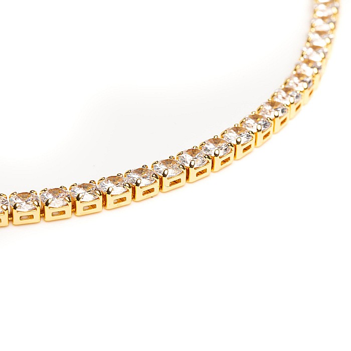 Chocker Auriu Tennis [3]
