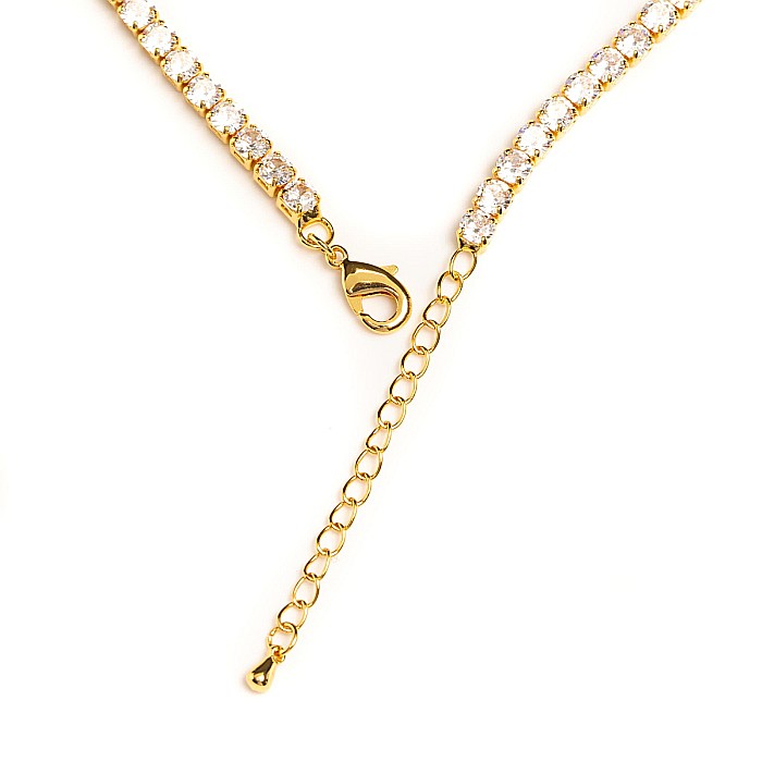Chocker Auriu Tennis [5]