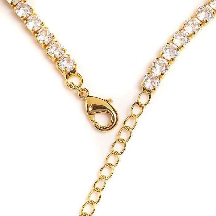 Chocker Auriu Tennis [4]