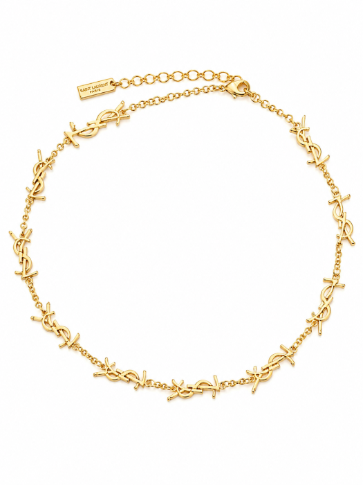 Colier Unisex Auriu Logo Saint [3]