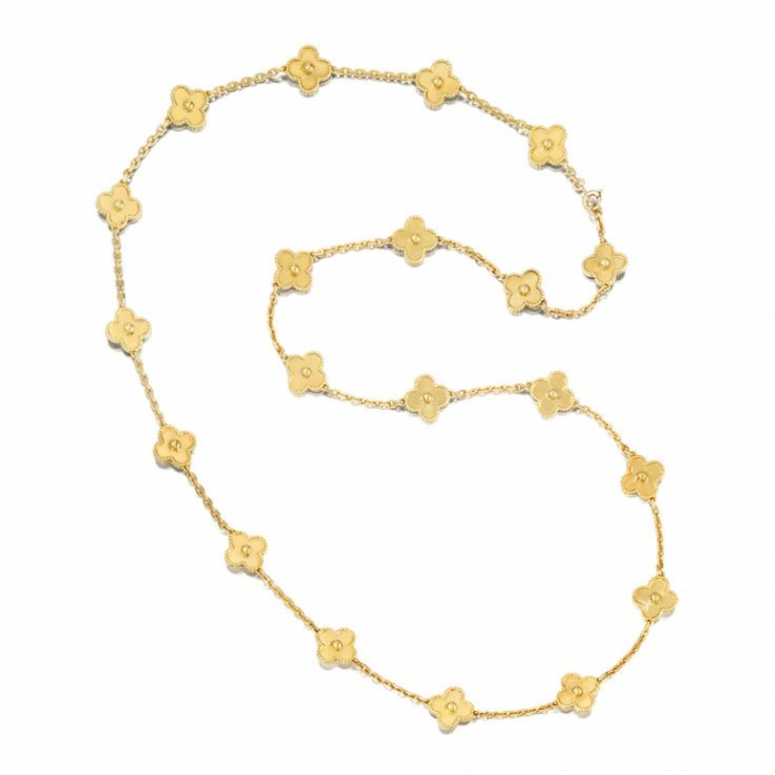 Colier Gold Alhambra Cu 20 Motive Florale [2]