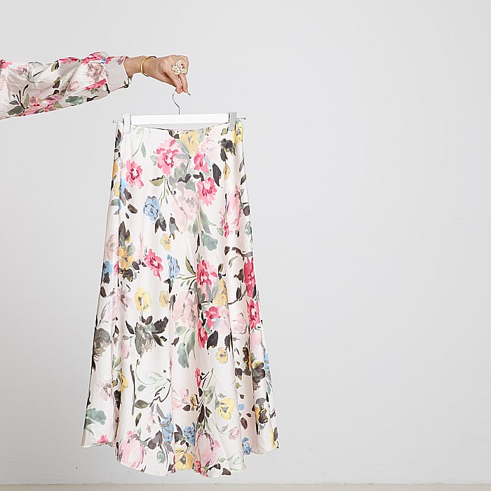 Compleu Floral Alb [4]