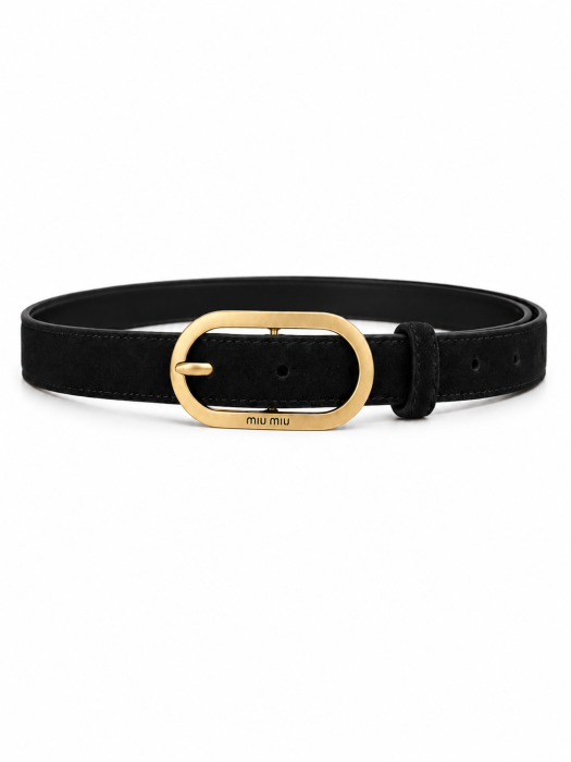 Curea Miu Din Piele Black&Gold [2]