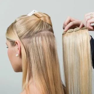 Extensie Coadă Dreaptă Blond Miere-ELCC1821S [2]