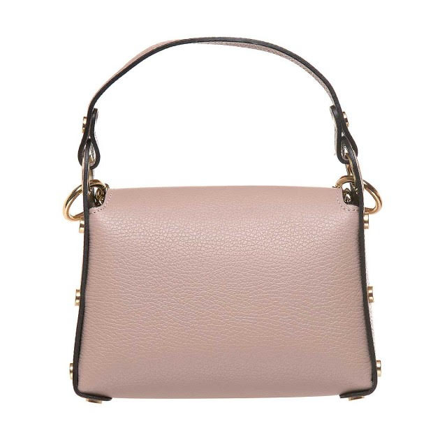 Geantă Mini Piele Naturală Cu Accesoriu Albină Pretty In Pink [3]