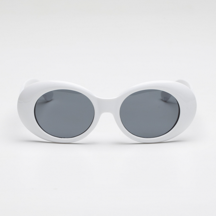 Ochelari De Soare Oval Alb [2]