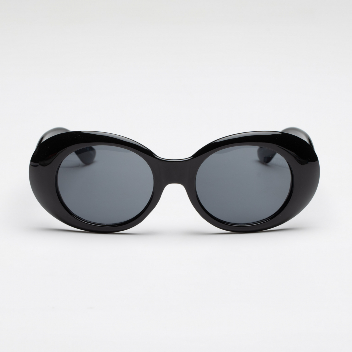 Ochelari De Soare Oval Negru [2]