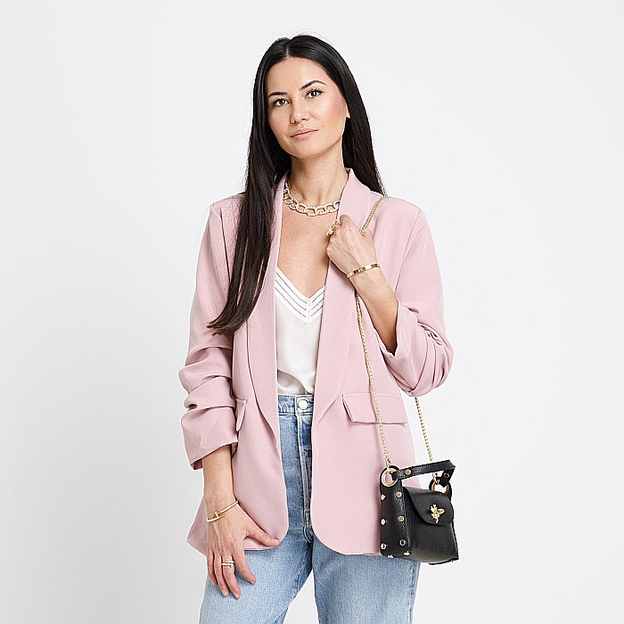 Sacou Casual Mov Lila [4]