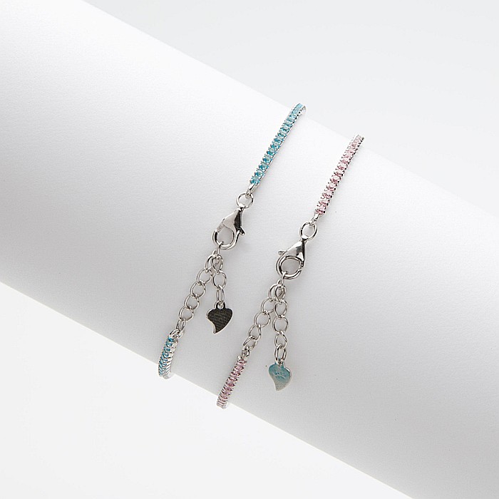 Set 2 Brățări Tennis Argint Lia [3]