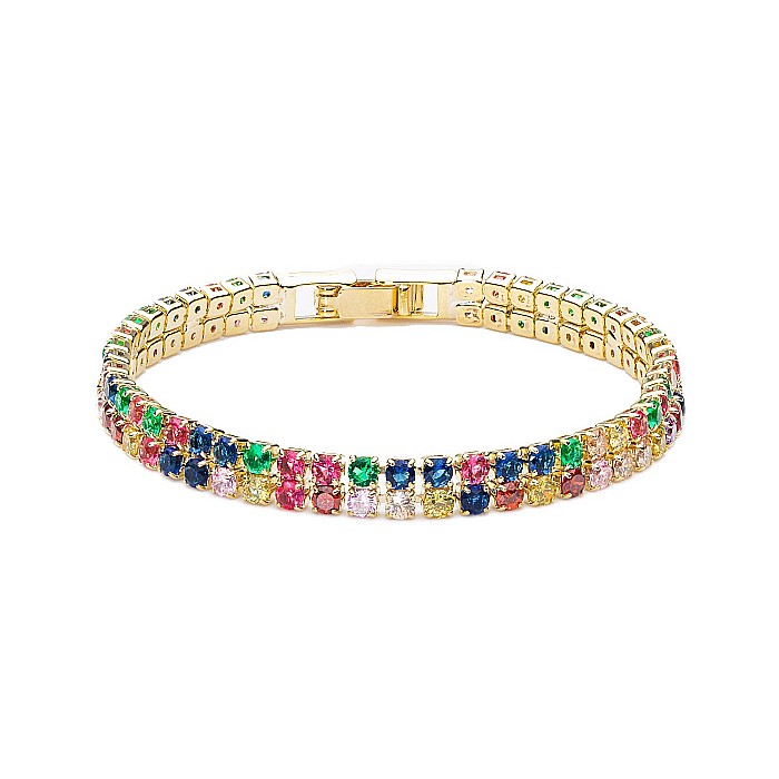 Set Bijuterii Tennis Dublu Multicolor [3]