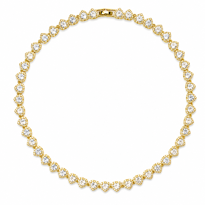 Set Bijuterii Tennis Gold Arianna Grande [3]