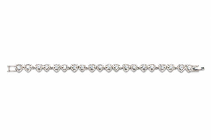 Set Bijuterii Tennis Silver Heart Arianna Grande [3]