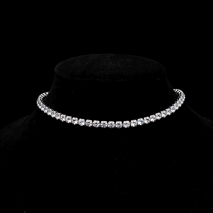 Set Tennis Diamond Look Chocker+Cercei [2]