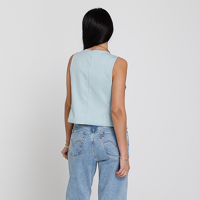VESTĂ CASUAL BLEU [3]