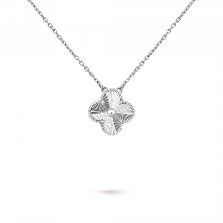 COLECȚIA BIJUTERII FLORI ALHAMBRA - Colier Floare Silver