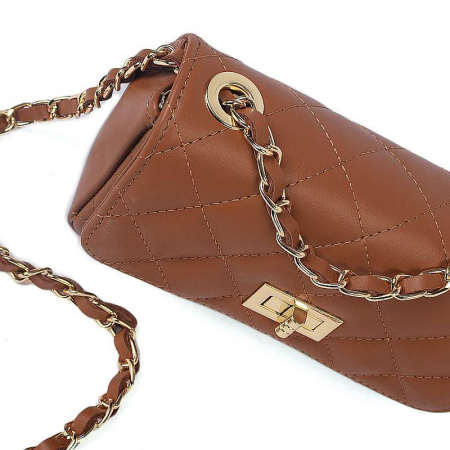 Geantă Camel De Lux Piele Naturală-ELCC2810 [5]