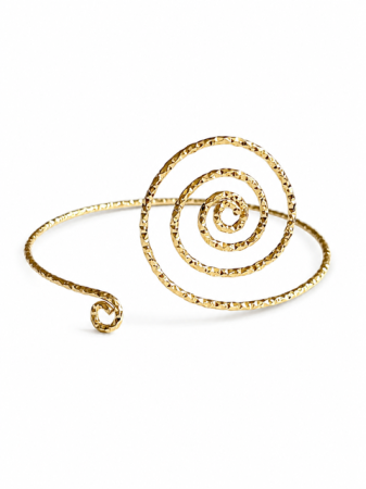 TOATE PRODUSELE - Brățară Antebraț Aurie Spiral Godess