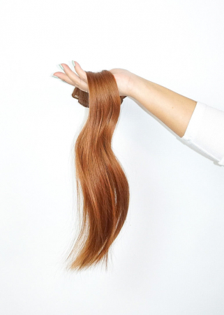 ACCESORII PĂR - Extensii Clip-On Drept Roșcat-ELCC1820S