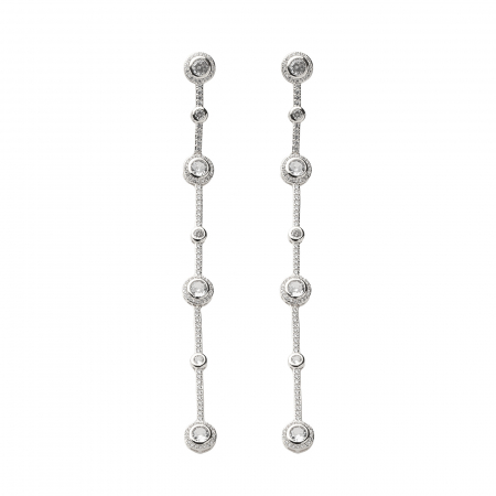 CERCEI - Cercei Lungi Luxury Silver