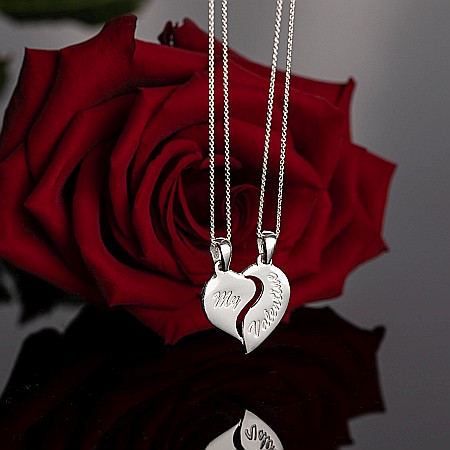 Valentine's Day - Argint 925 Pandativ Dublu, My Valentine