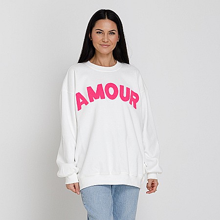 BLUZE - Bluză Din Molton "Amour"