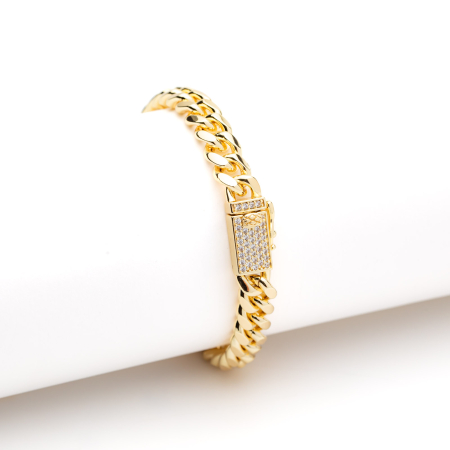 TOATE PRODUSELE - Brățară Aurie Stil Monaco Golden Luxury