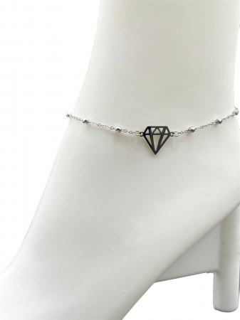 Brățară De Picior Cu Accesoriu Diamant [1]