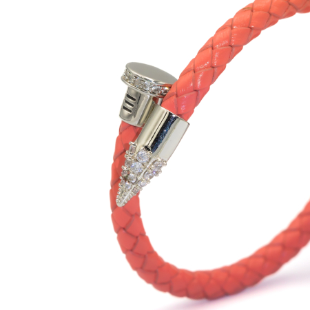 Brățară Din Piele Cui Tangerine [1]