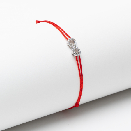 Valentine's Day - Brățară Handmade Argint Infinity