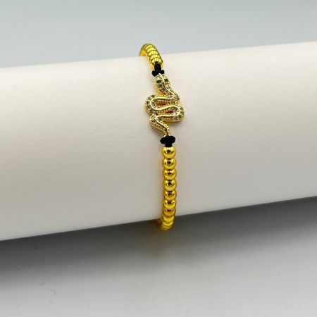 NOUTĂȚI - Brățară Handmade Golden Snake