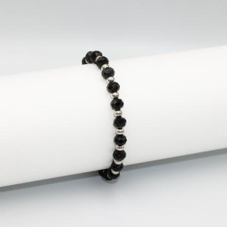 BRĂȚĂRI - Brățară Argint Handmade Reglabilă Cu Cristale Agnes