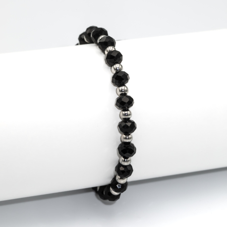 Brățară Argint Handmade Reglabilă Cu Cristale Agnes [1]