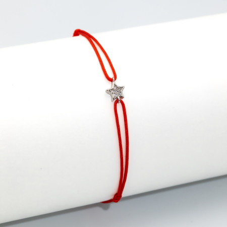 BRĂȚĂRI - Brățară Argint Handmade Reglabilă Star