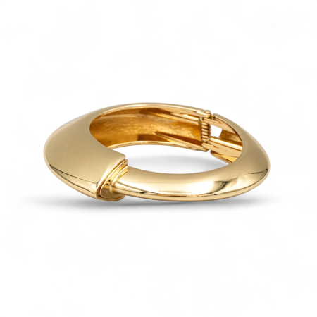 Brățară Masivă Fixă Placată Cu Aur Delia [2]