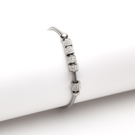 TOATE PRODUSELE - Brățară Reglabilă Cu Pandantive Cu Cristale Zirconia Elsa