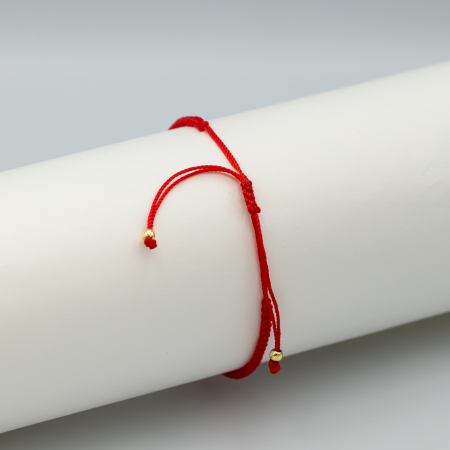 Brățară Reglabilă Handmade Cu Mărgele Negre [1]