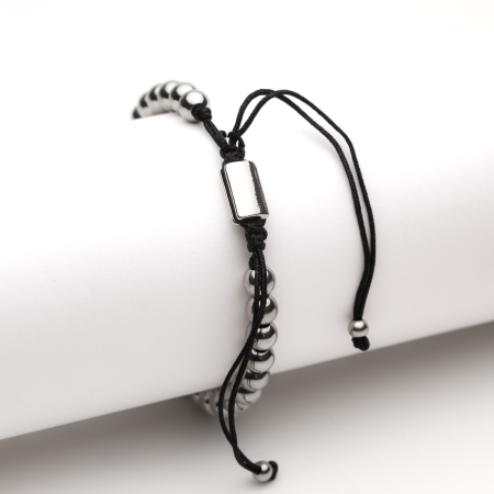 Brățară Reglabilă Handmade Cu Pandantiv Coroană Silver Queen [1]