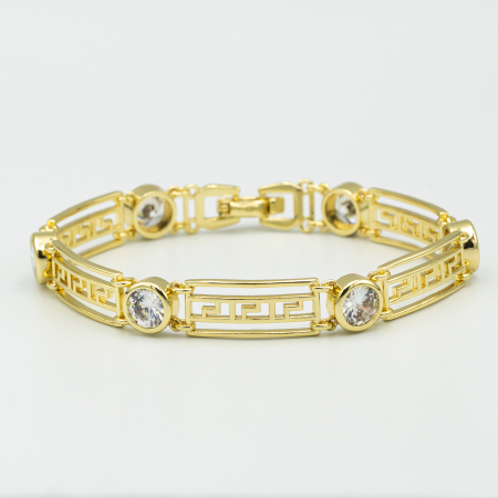 BRĂȚĂRI - Brățară Spectaculoasă Placată Cu Aur Versus