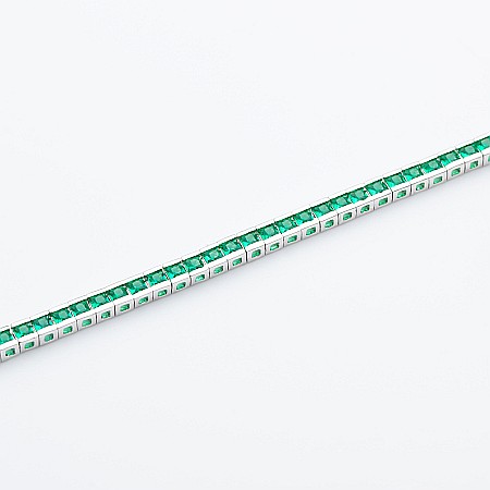 Brățară Tennis ARGINT 925 Rodiat Cu Cristale Zirconia [2]