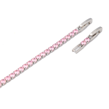 Brățară Tennis Baby Pink [1]