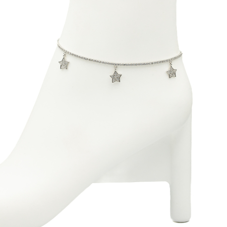 BRĂȚĂRI PICIOR - Brățară Tennis De Picior Argint Casiopeea