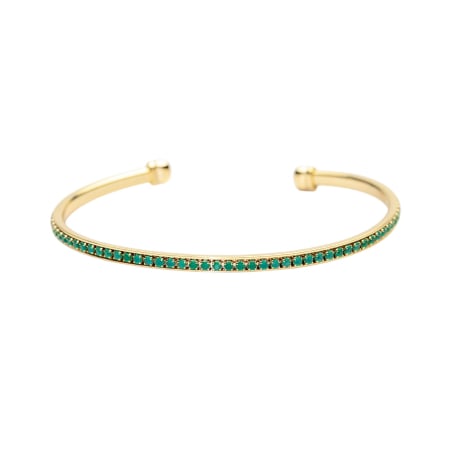 BRĂȚĂRI - Brățară Tennis Fixă Verde Smarald