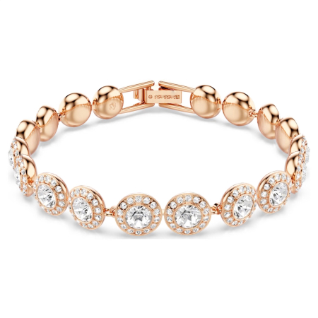 TOATE PRODUSELE - Brățară Tennis Spectaculoasă Gold-Rose Cu Cristale Zirconia