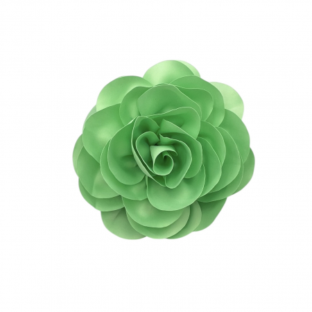BROȘE - Broșă Oversized În Formă De Floare Green Vitality