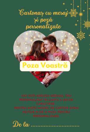 MESAJE ÎN CUTIE - Cartonaș personalizat cu mesaj și fotografie – Emoție în cutia de bijuterii