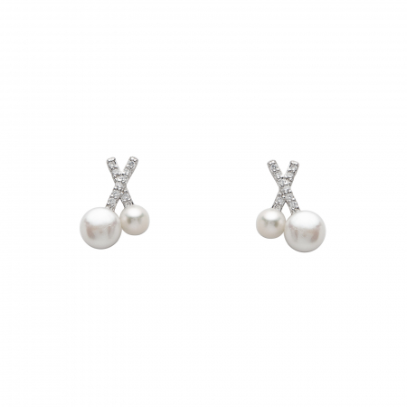 NOUTĂȚI - Cercei Argint Cu Perle De Cultură Bridal Charm